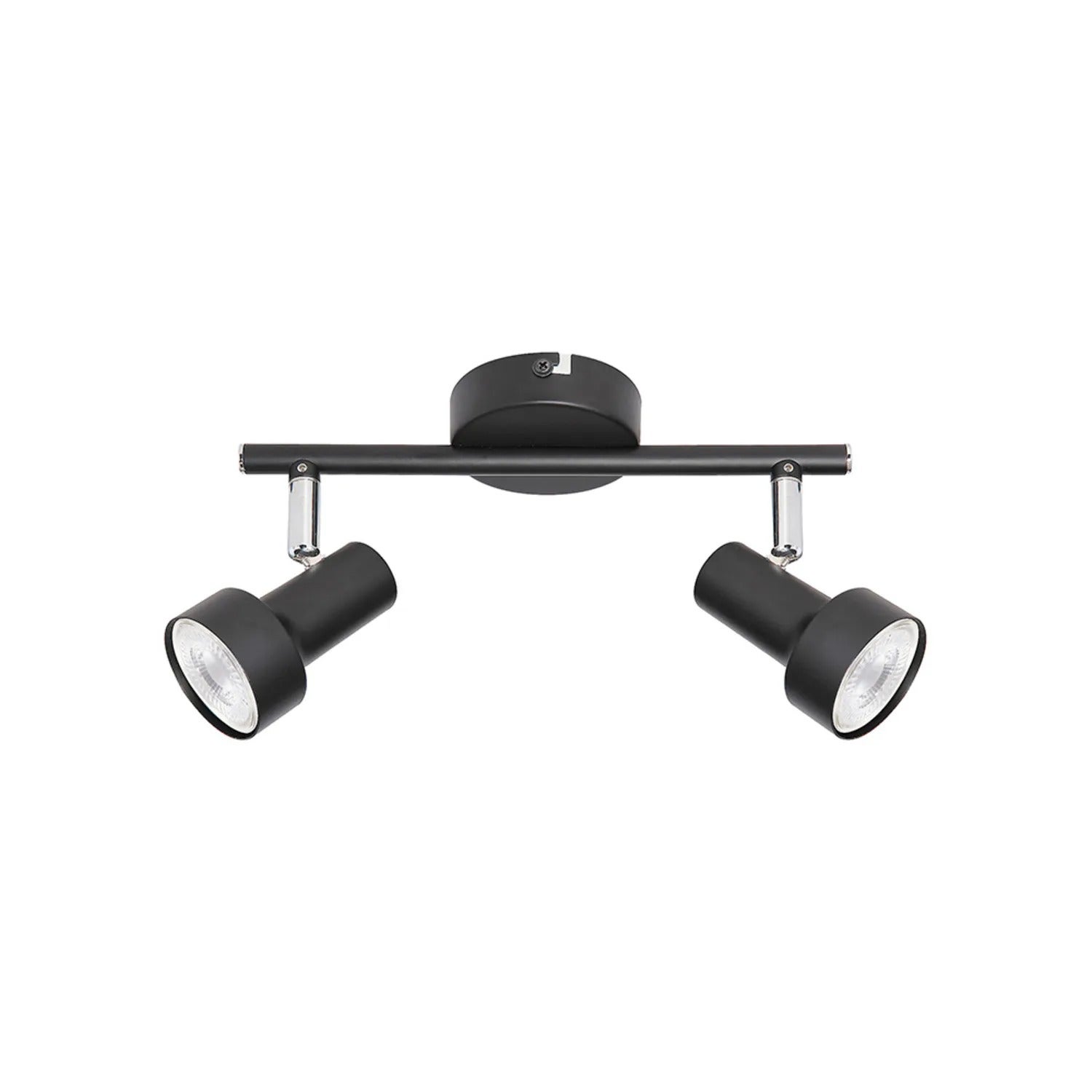 Reflektor sufitowy Spot Konrad czarny 2xGU10x10W wym: 14 x 26 x 8 cm IP20 Rabalux