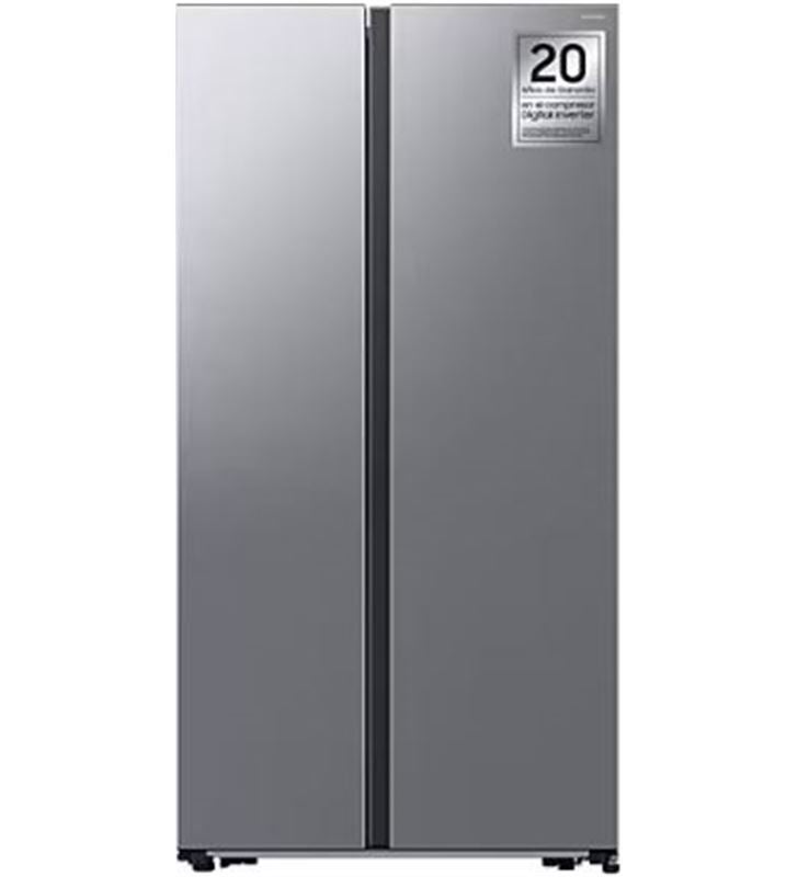 MediaMarkt Samsung Frigorífico Americano, Rs57dg400em9ef, Mono Cooling, No Frost, 178 Cm, 583 L, Wifi, Plata Mate Suave - Imagen 3