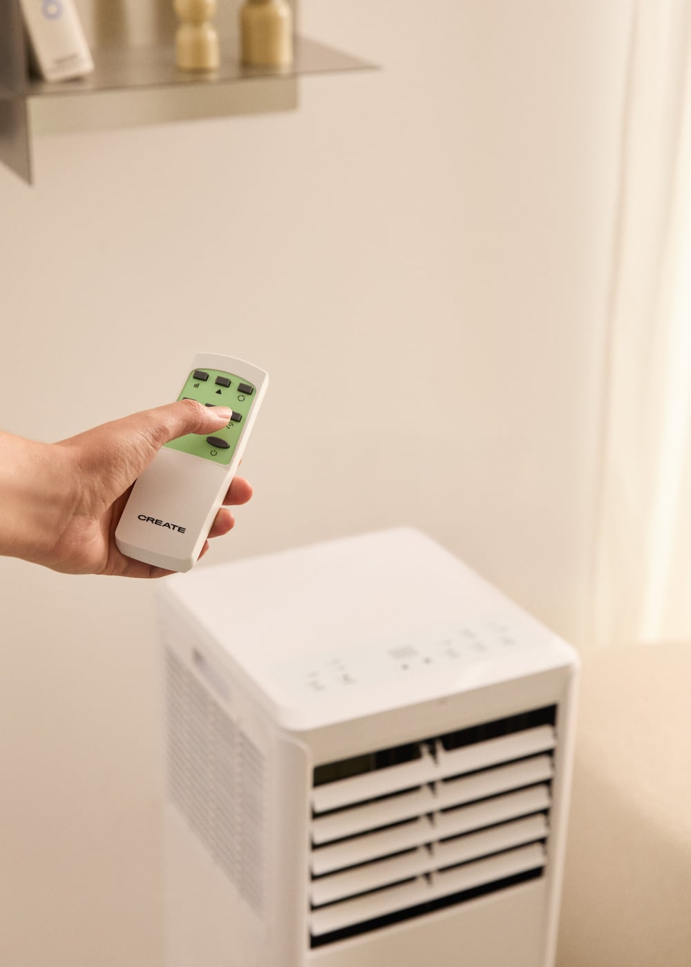 CREATE - SILKAIR 7000 - Ar condicionado portátil 3 em 1 7000 BTU com desumidificador 36L/dia - 3