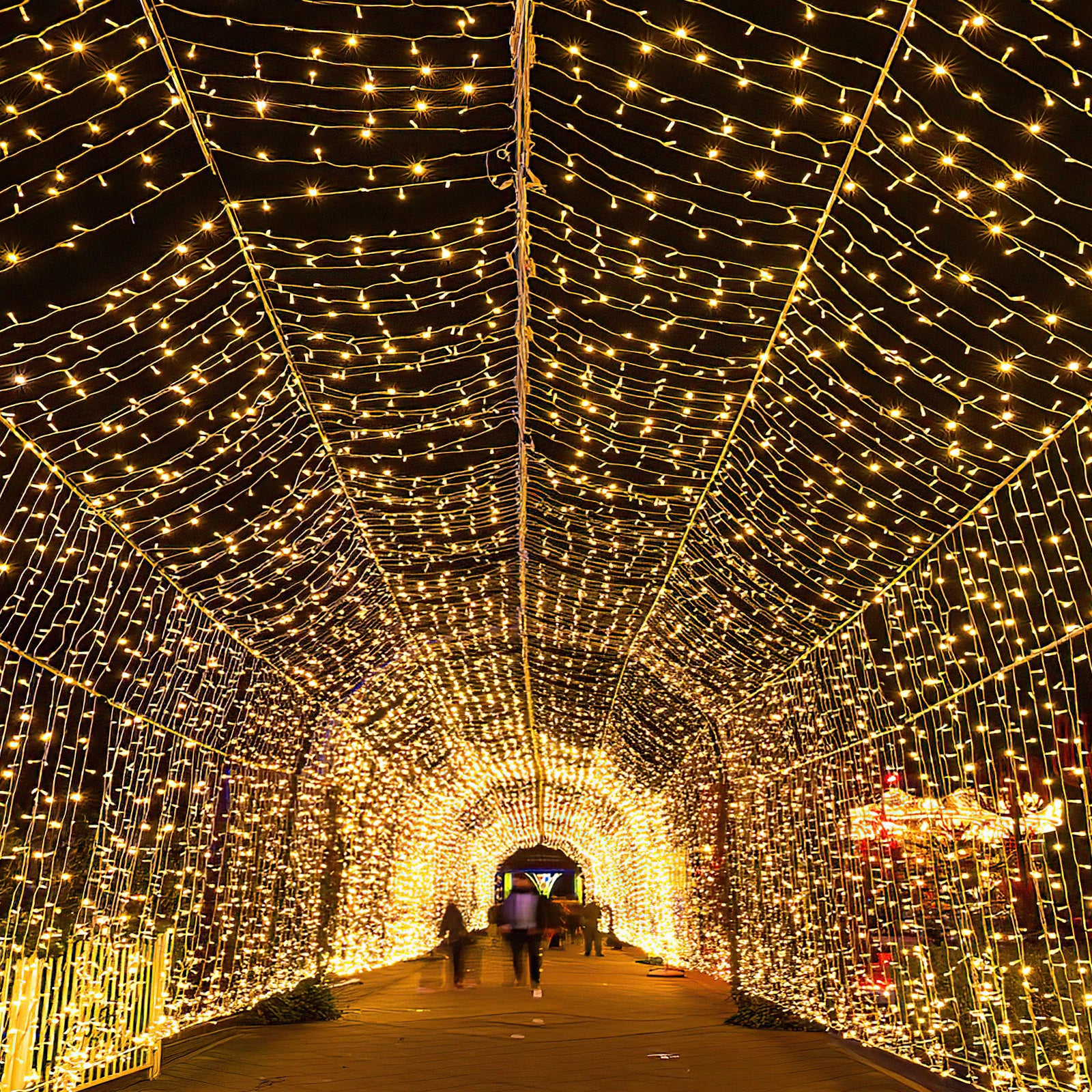Guirlande lumineuse 20 m/200 LED pour extérieur, intérieur, carnaval, mariage, décoration de Noël, jardin, anniversaire, blanc chaud, IP44 - 7
