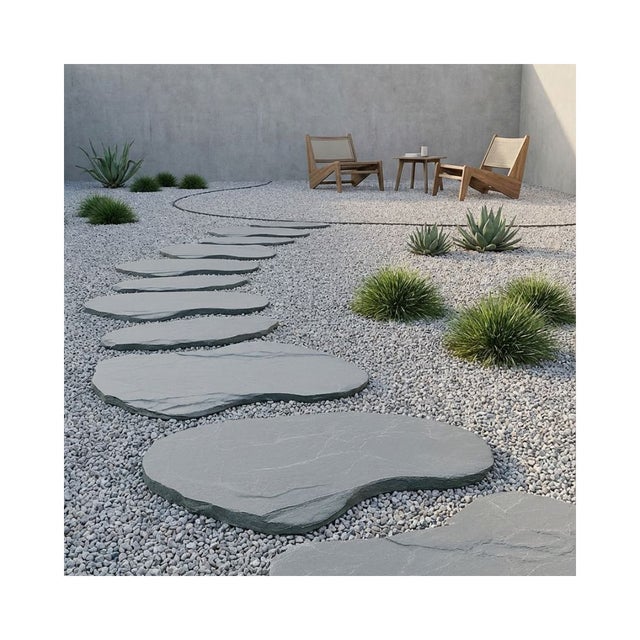 Pas japonais Kandla Grey 60x40x2-4cm