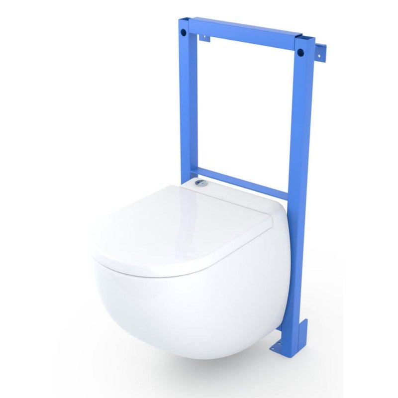 WC broyeur suspendu WATERMATIC W40SP Silence avec abattant Leroy