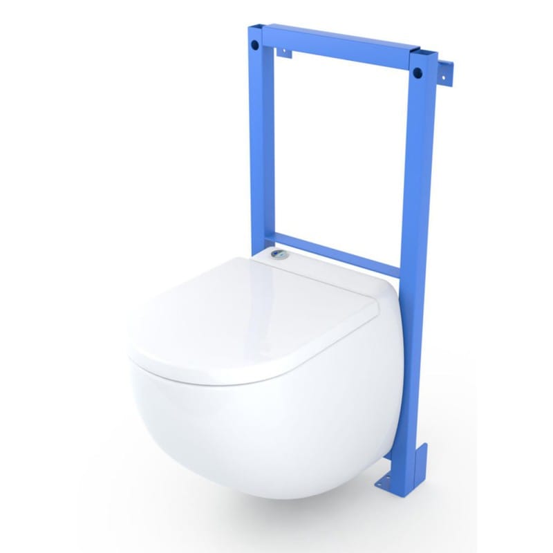 WC broyeur suspendu WATERMATIC W40SP Silence avec abattant Leroy