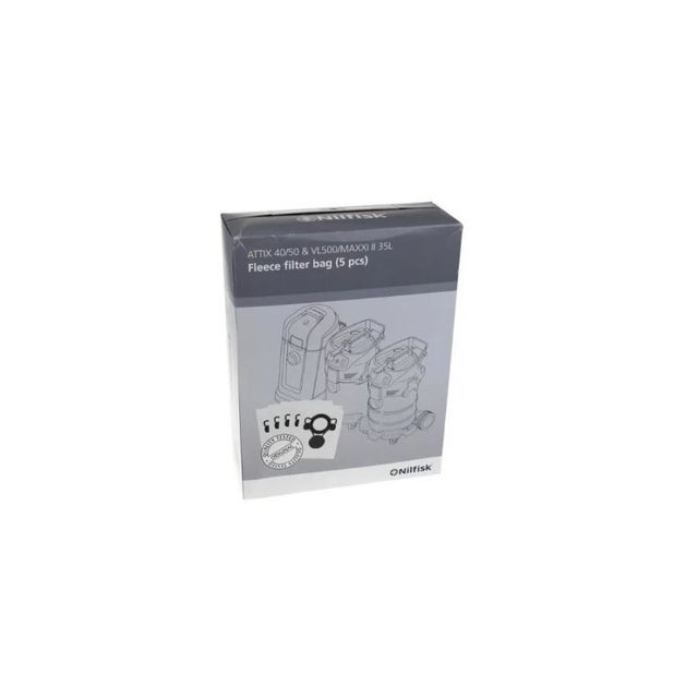 NILFISK - SACCHETTI ASPIRAPOLVERE - ATTIX 40/50- SET 5Pezzi - 107419592