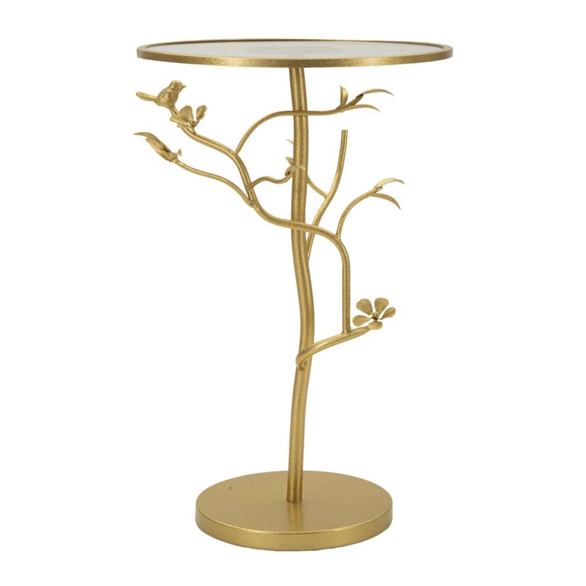 Stolik Kawowy Antonella, Metal, Złoto, Seven Design