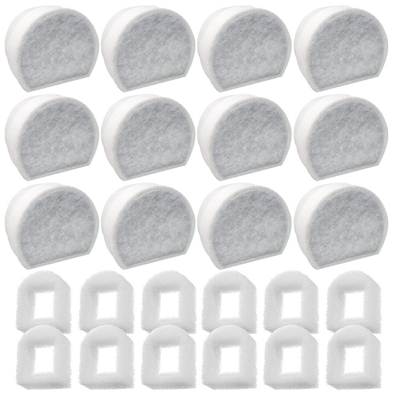 Lot 8 Filtres Shark Detect Pro (4 Mousse + 4 Feutre) – Compatibles IW1511UK, IW3510UK, IW3611UKT, IW1111, IW3511