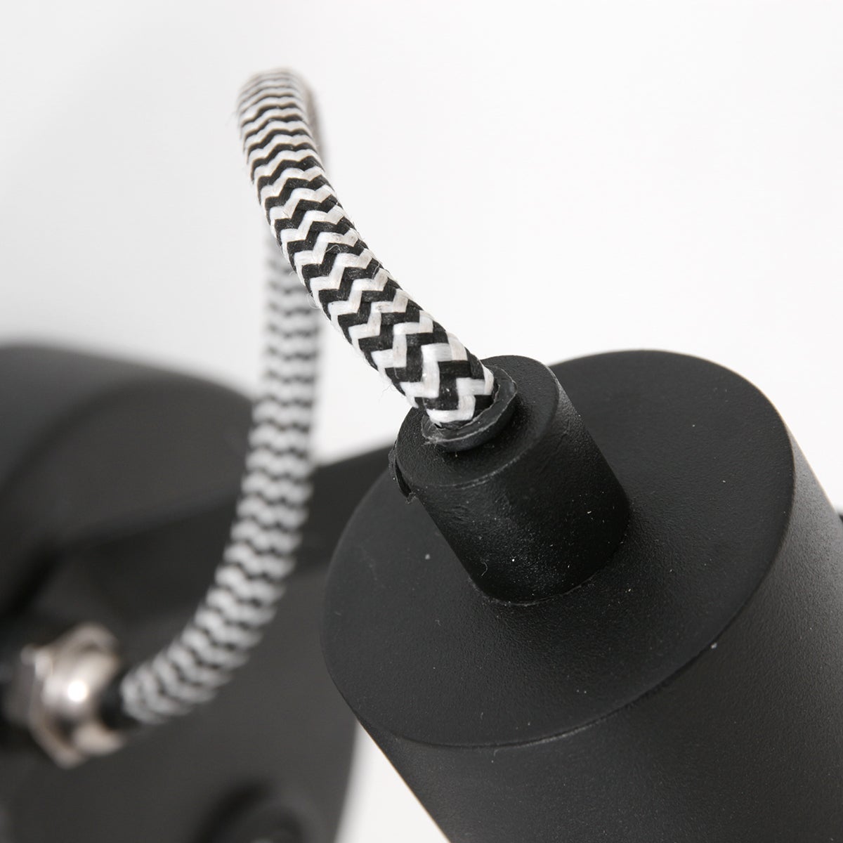 Mexlite - spot - Acier - noir - métal - spot en saillie - E27 - 3337ZW - 3