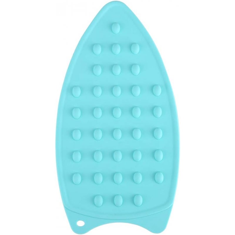 Podkładka silikonowa pod żelazko i podkładka antypoślizgowa, odporna na ciepło, 27 x 14 cm (zielona)