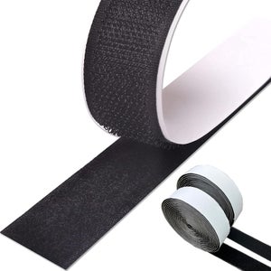 Velcro Bianco Altezza 5 Cm Da Cucire Pezza Da 1 Mt Maschio Femmina - Foto 9