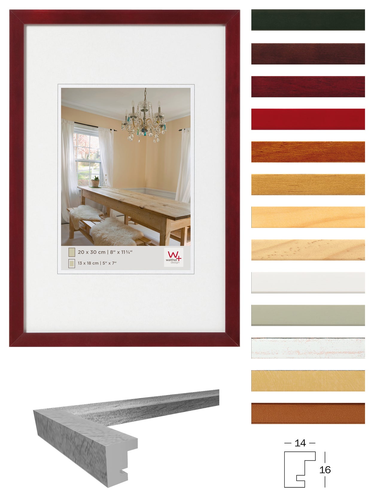 Peppers bois 3X10x15 NOISETTE - 2