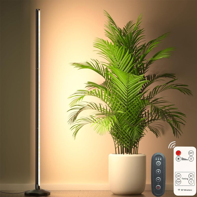 Lampada Da Terra LED Brilliant Clavicembalo | 5 Luci Dimmerabili, 362lm, 3000K, Alluminio/nero