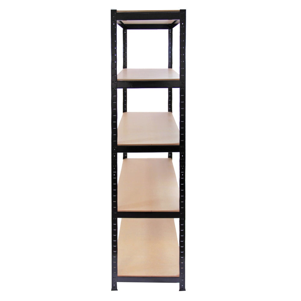 Monster Racking - Lot de 3 Rayonnages T-Rax en Acier Sans Boulons Noirs 90cm x 45cm x 180cm - 3