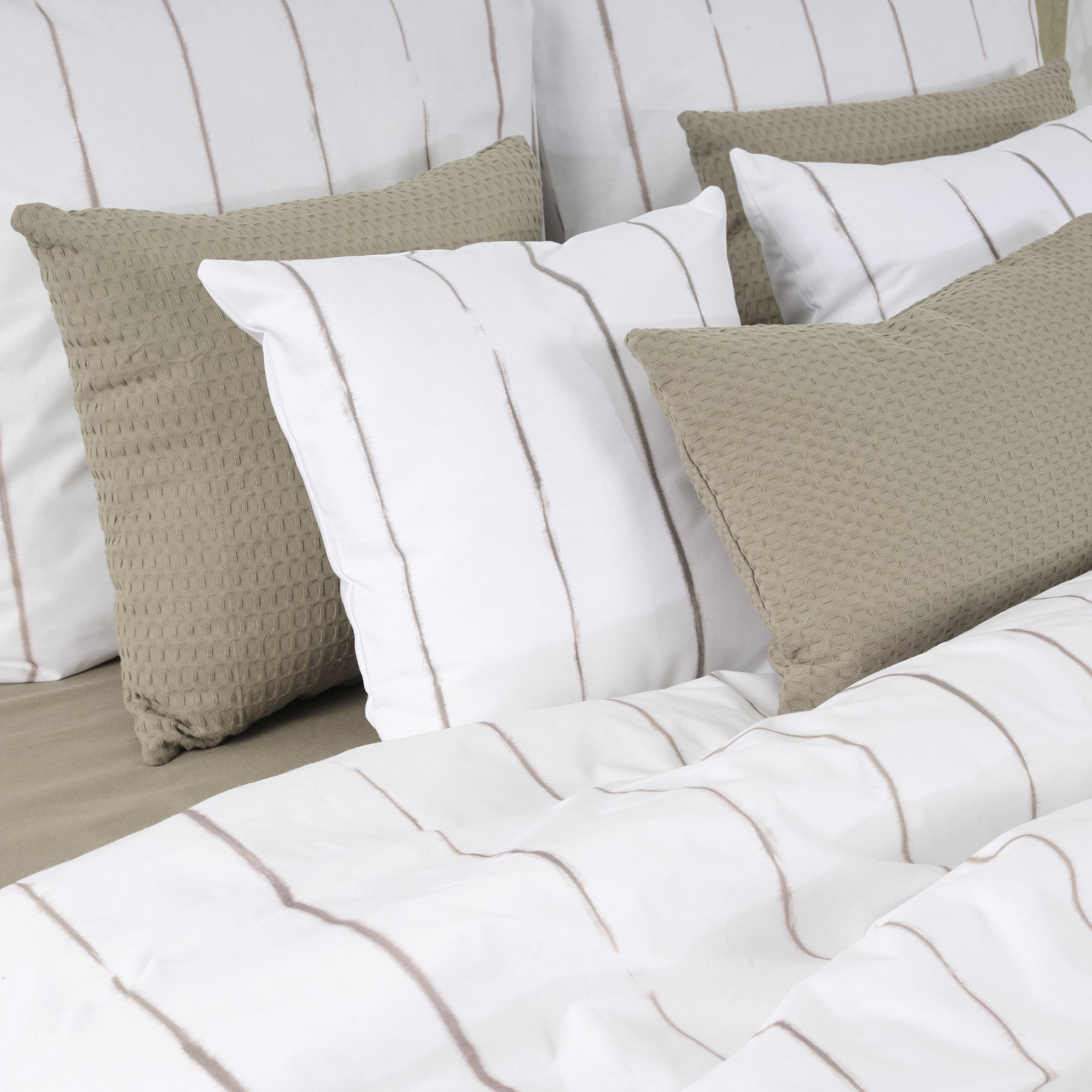 Capa de edredom Andover Marrón 220x220 cm - 4