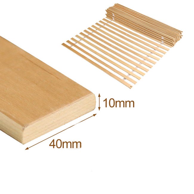 Rete A Doghe In Legno Da 80 Cm Sintesy, Faggio Ecosostenibile