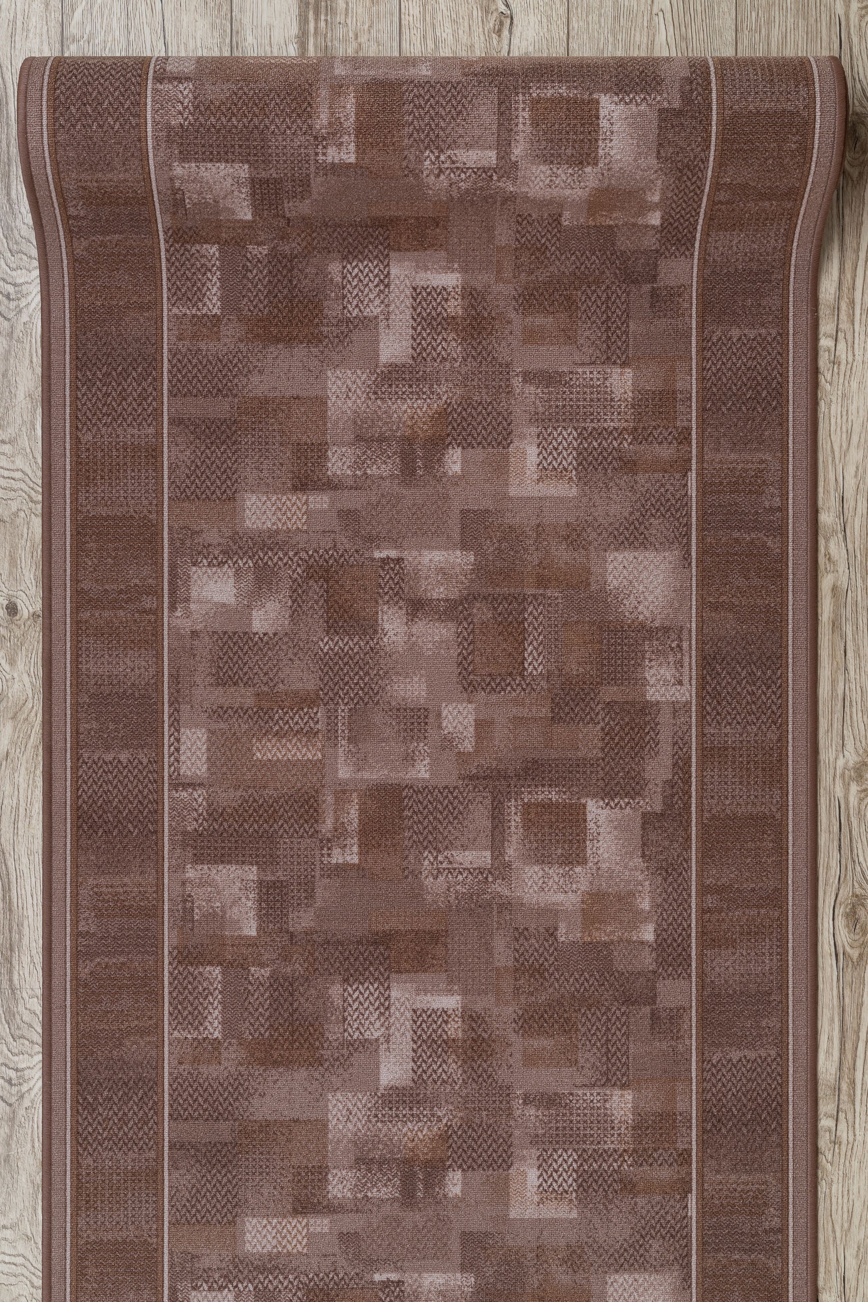 PASSATOIA GOMMATA TRIBE marrone 100cm 100x460 cm - 4