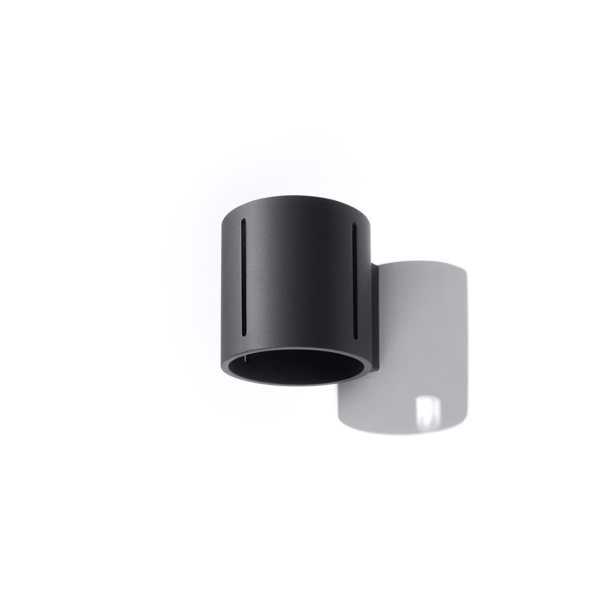 Kinkiet BRICH czarny LED 4000K - 10x12x10cm Sollux
