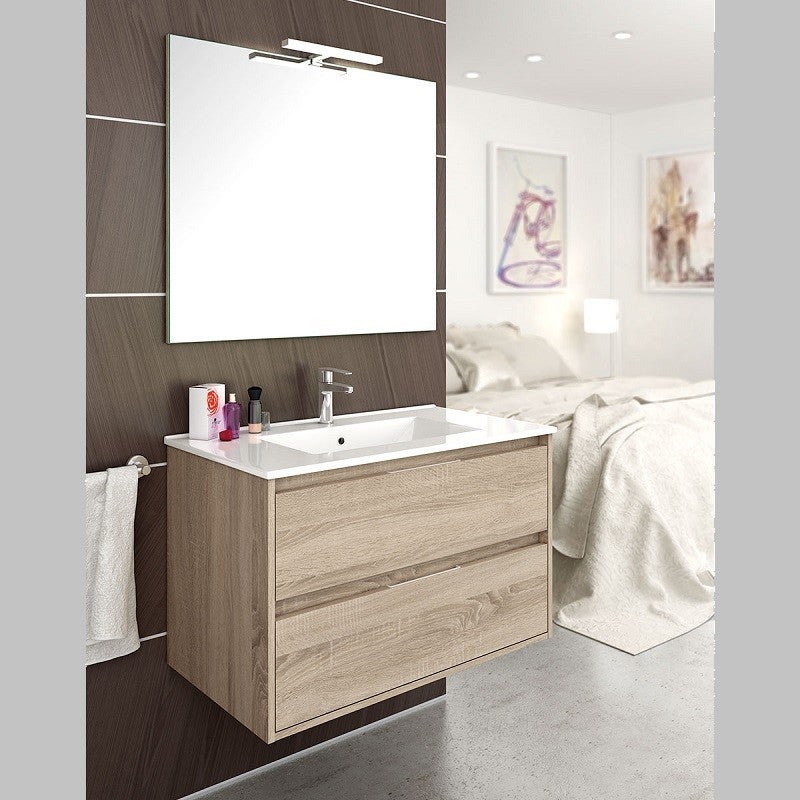 Mueble de Baño con Lavabo y Espejo | Mueble Baño Modelo Bolton 2