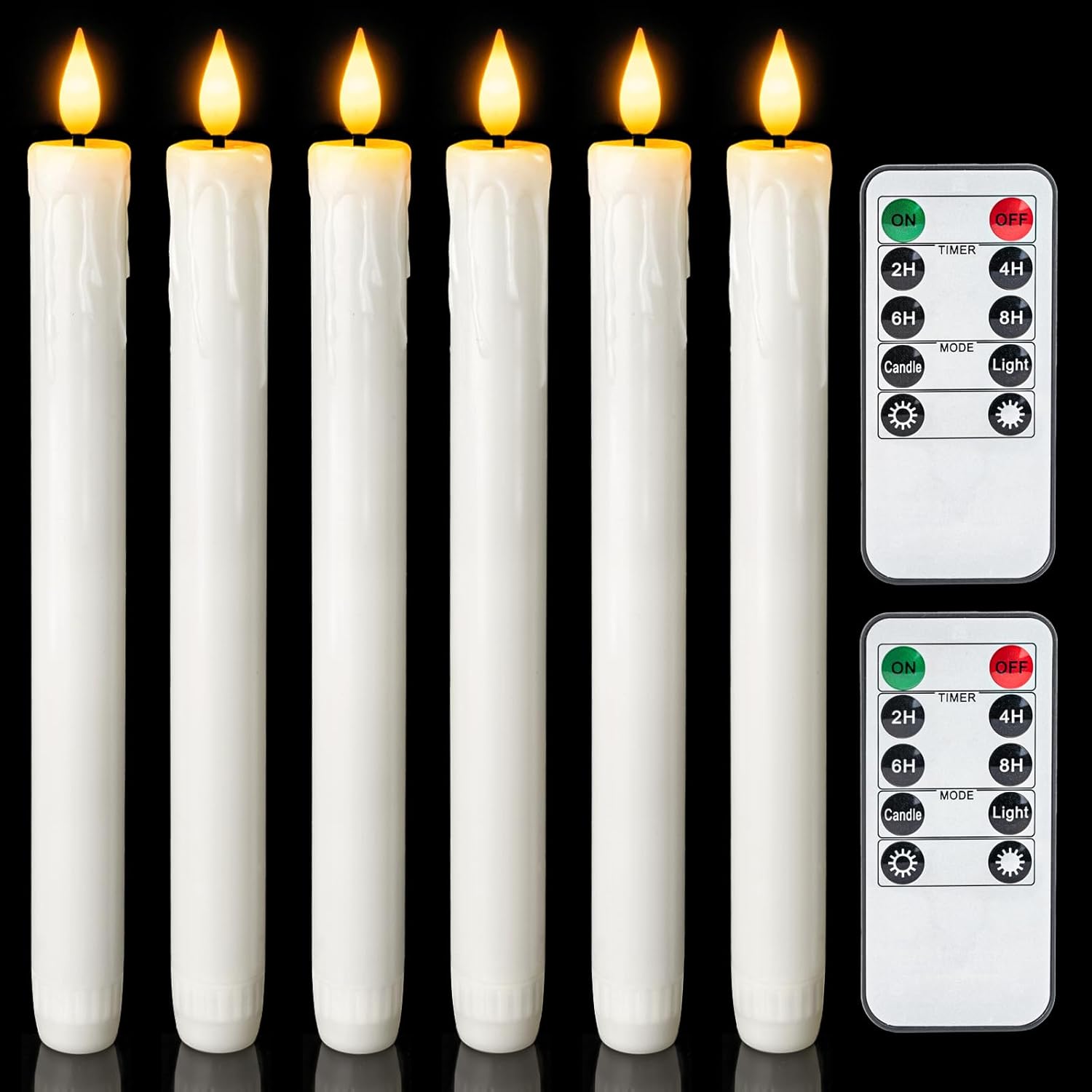 Cereria di Giorgio Risthò Lot de 50 Bougies pour Chandelier, Cire
