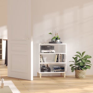 VidaXL Credenza Bianco Lucido 103,5x35x70 Cm In Legno Multistrato 84788621
