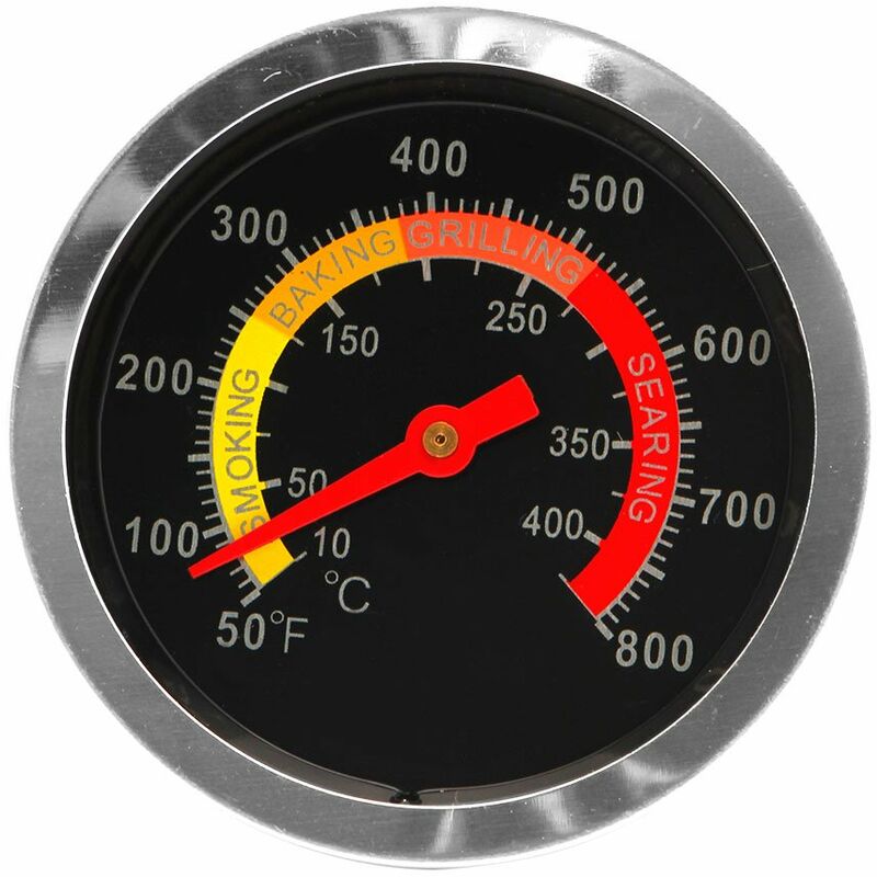 Termometr do grilla ze stali nierdzewnej ze wskaźnikiem temperatury 10-400 ℃