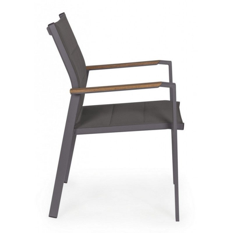 Chaise avec accoudoirs 