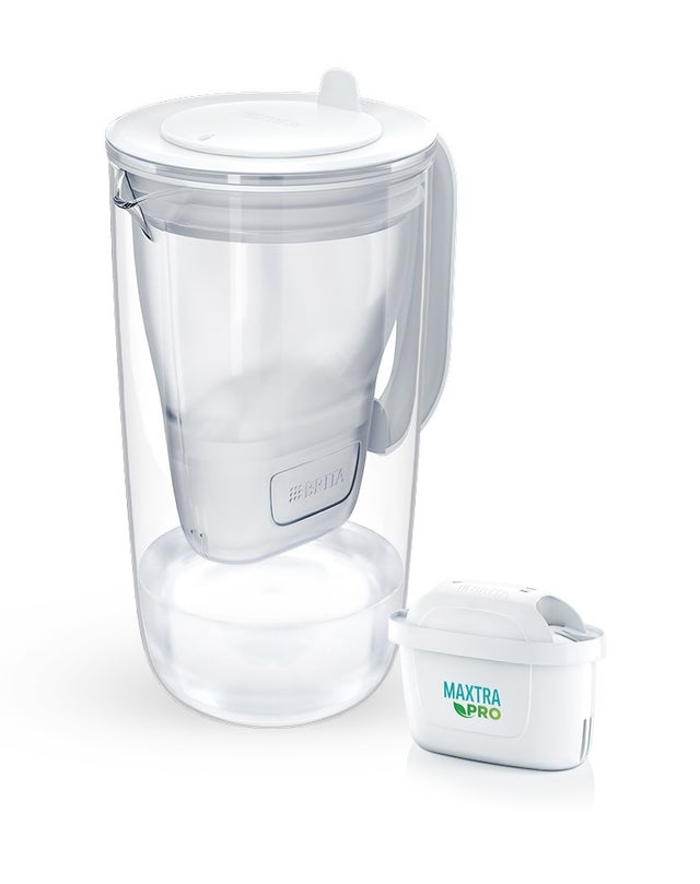 Jarra filtrante Brita Glass+1 Maxtra Pro PP (cinza)