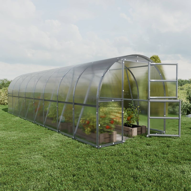 Szklarnia KLASIKA BALTIC LT 3 x 8 m (24 m²), 6 mm z powłoką z poliwęglanu 1szt.