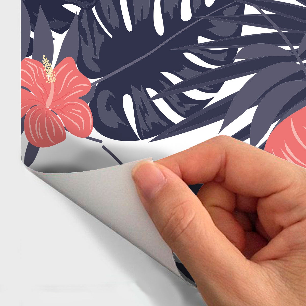 Adesivo carta da parati tropicale Canelones - Sticker adesivo - adesivi murali - 50x50cm - 4