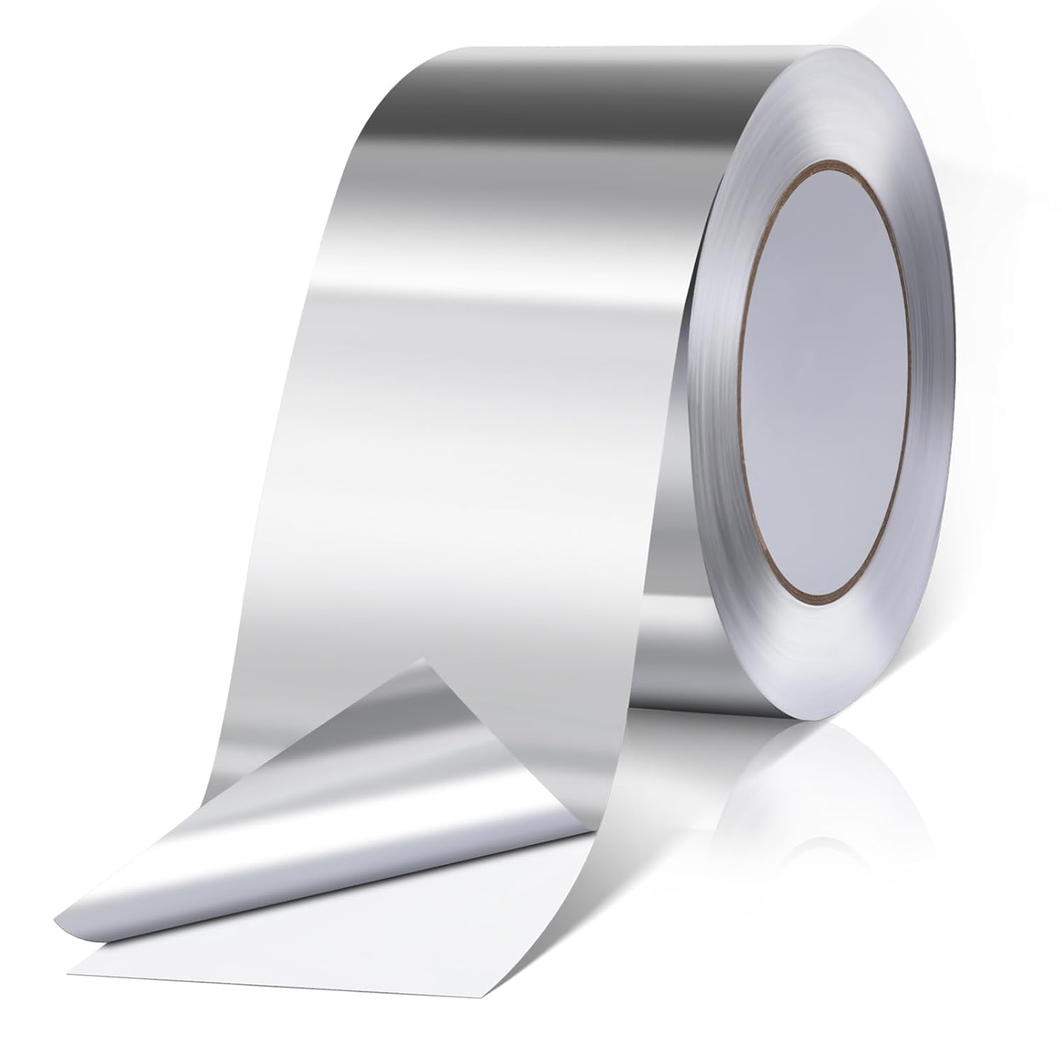 Cinta De Aluminio Profesional Cexovo (50mm X 60m, 2 Rollos) - Aislante Térmico De -40°C A 160°C Para Conductos Y Reparaciones