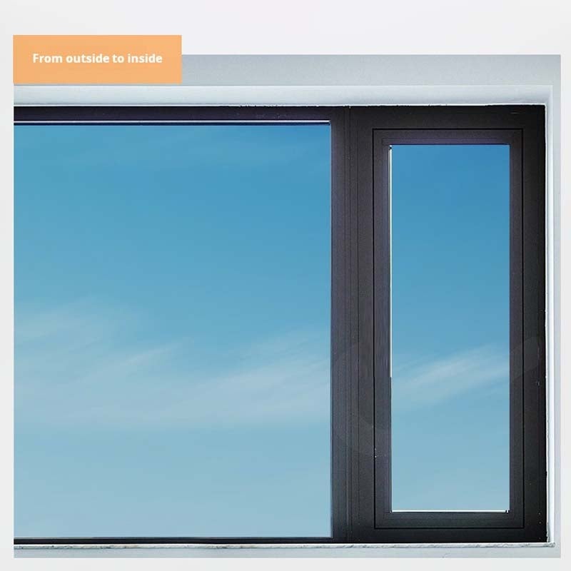 1 rolka folia dekoracyjna okienna, statyczna ochrona prywatności, anti-UV, izolacja ciepła, wielokrotnego użytku, łatwy montaż w domu i biurze - 6