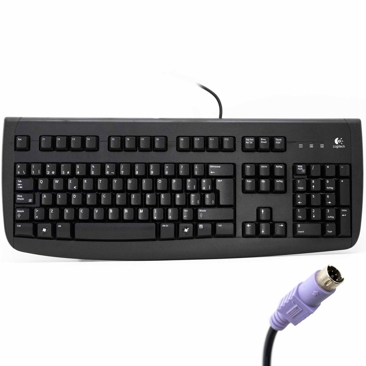Akko Keyboard Logitech Cordless Desktop Ex110 Teclas Para Teclado