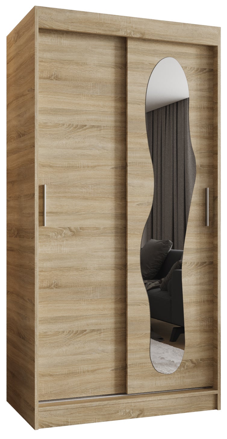Szafa przesuwna garderoba ULTRA 100 x 62 x 200 cm Sonoma - Abiks Meble
