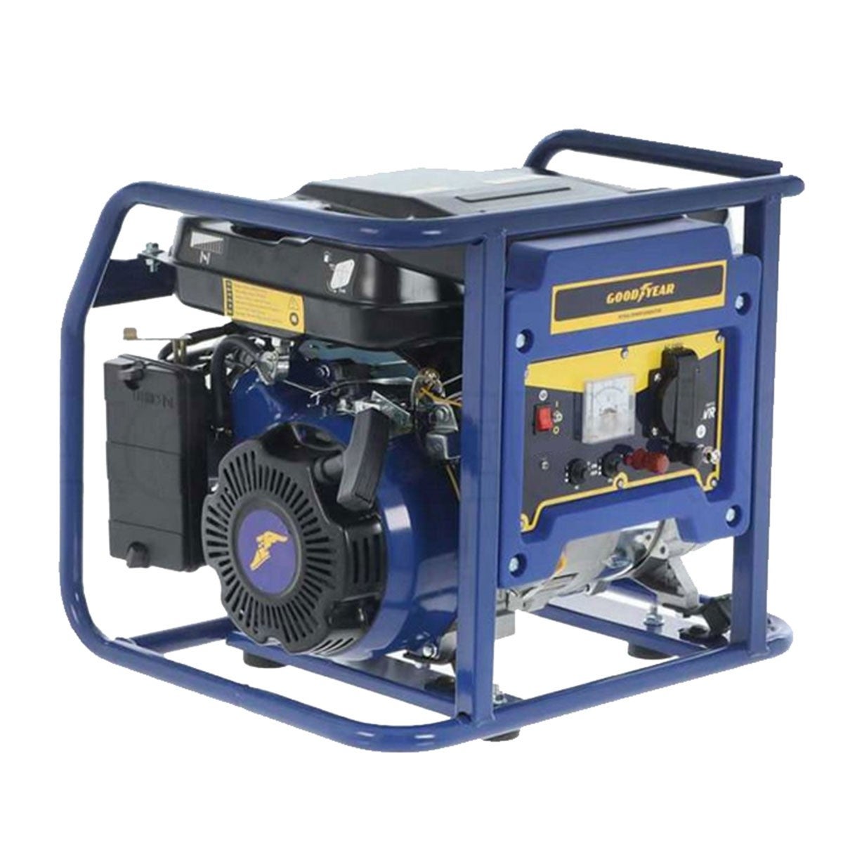 Gerador 93,5 Cm3 4T OHV 2.5CV Gasolina 1100W 230V AVR Autonomia 8h GOODYEAR - 8