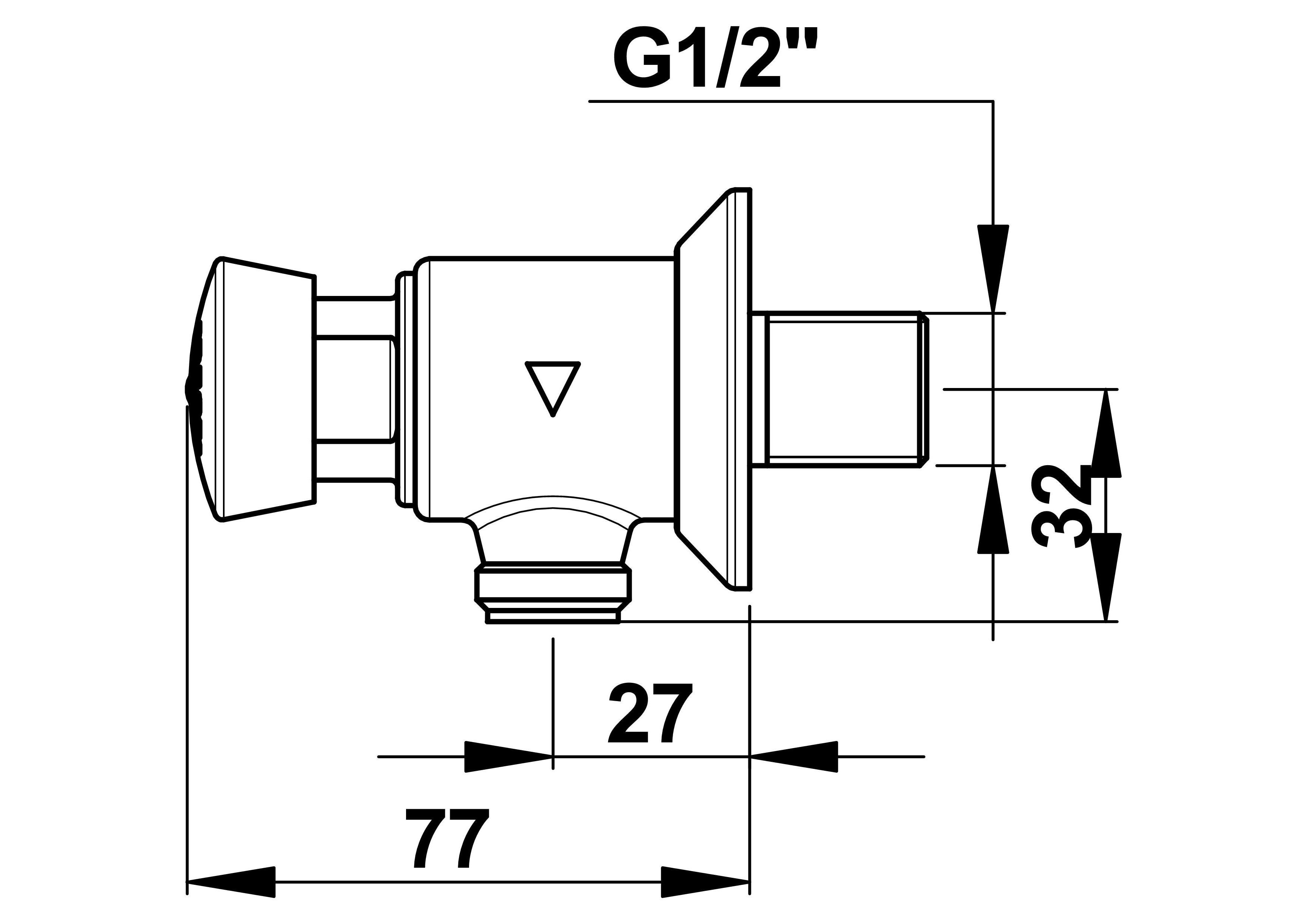 Robinet urinoir presto p12 (a) fixation murale - 7