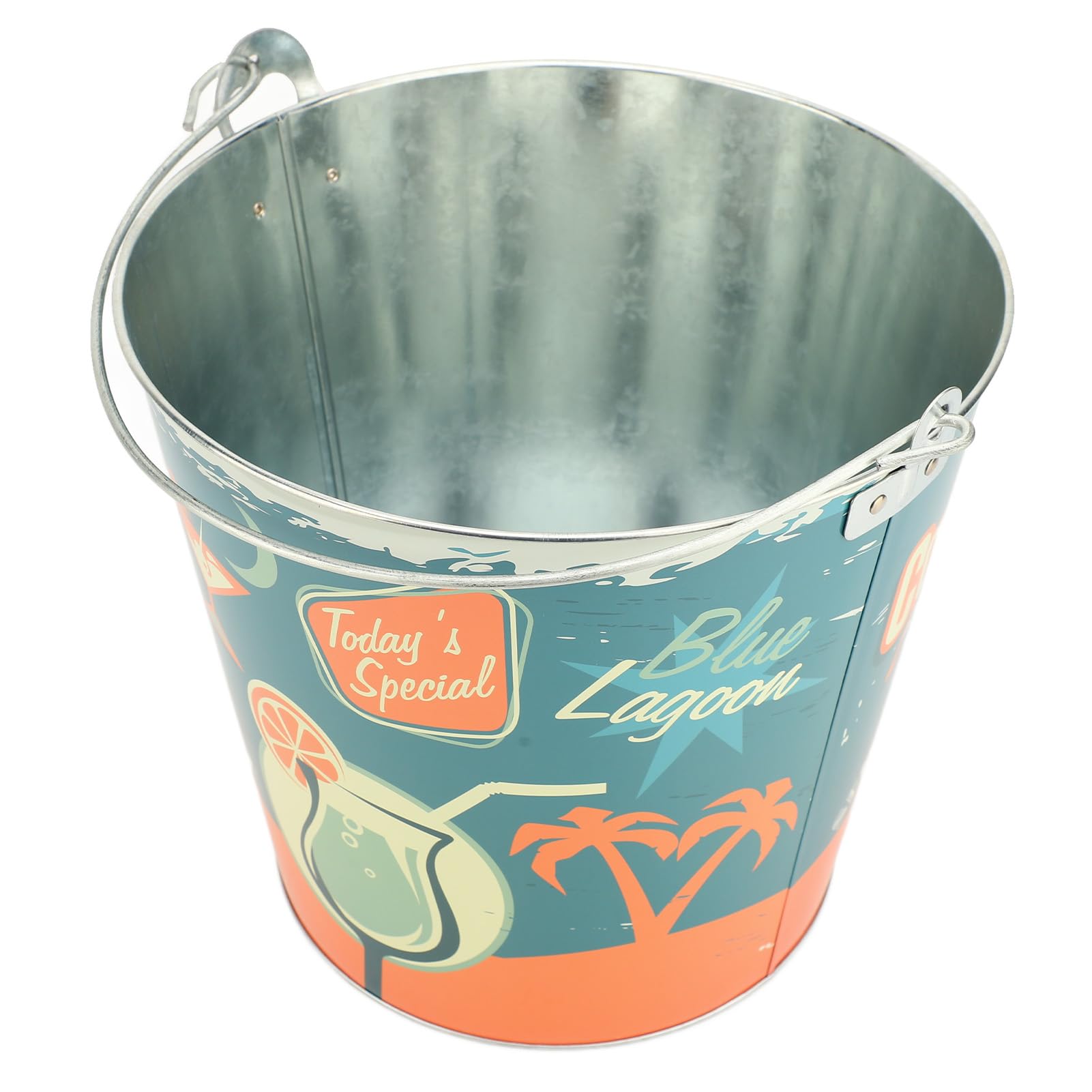 Seau à Glace Inox Épais 1L Doré – Rafraîchisseur Boissons Avec Poignée, Style Bar