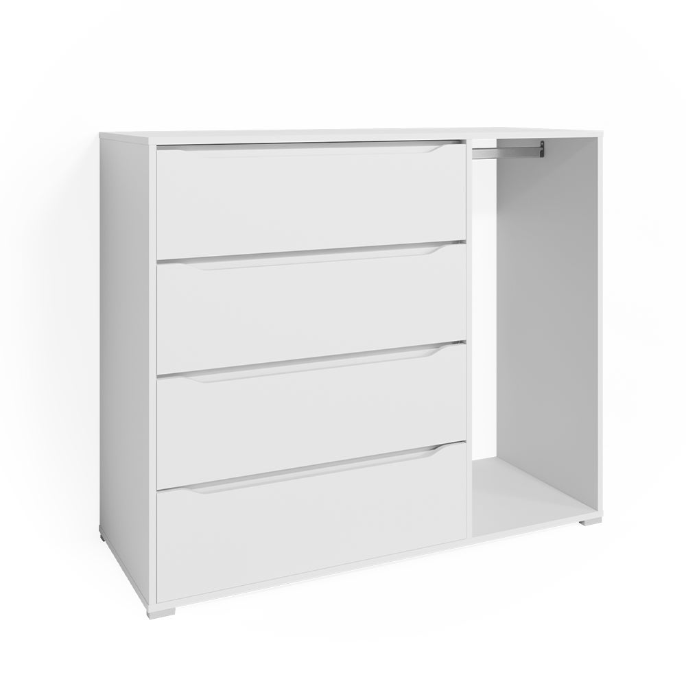 Vicco Commode à langer Leo, Blanc, 60x103cm avec tiroir | Leroy Merlin