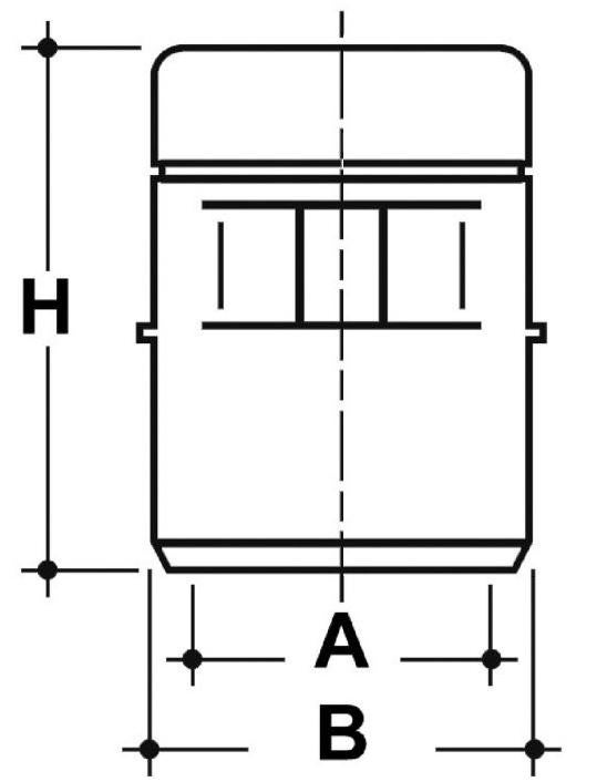 Aérateur à membrane PVC gris - Diamètre 110 mm - 3