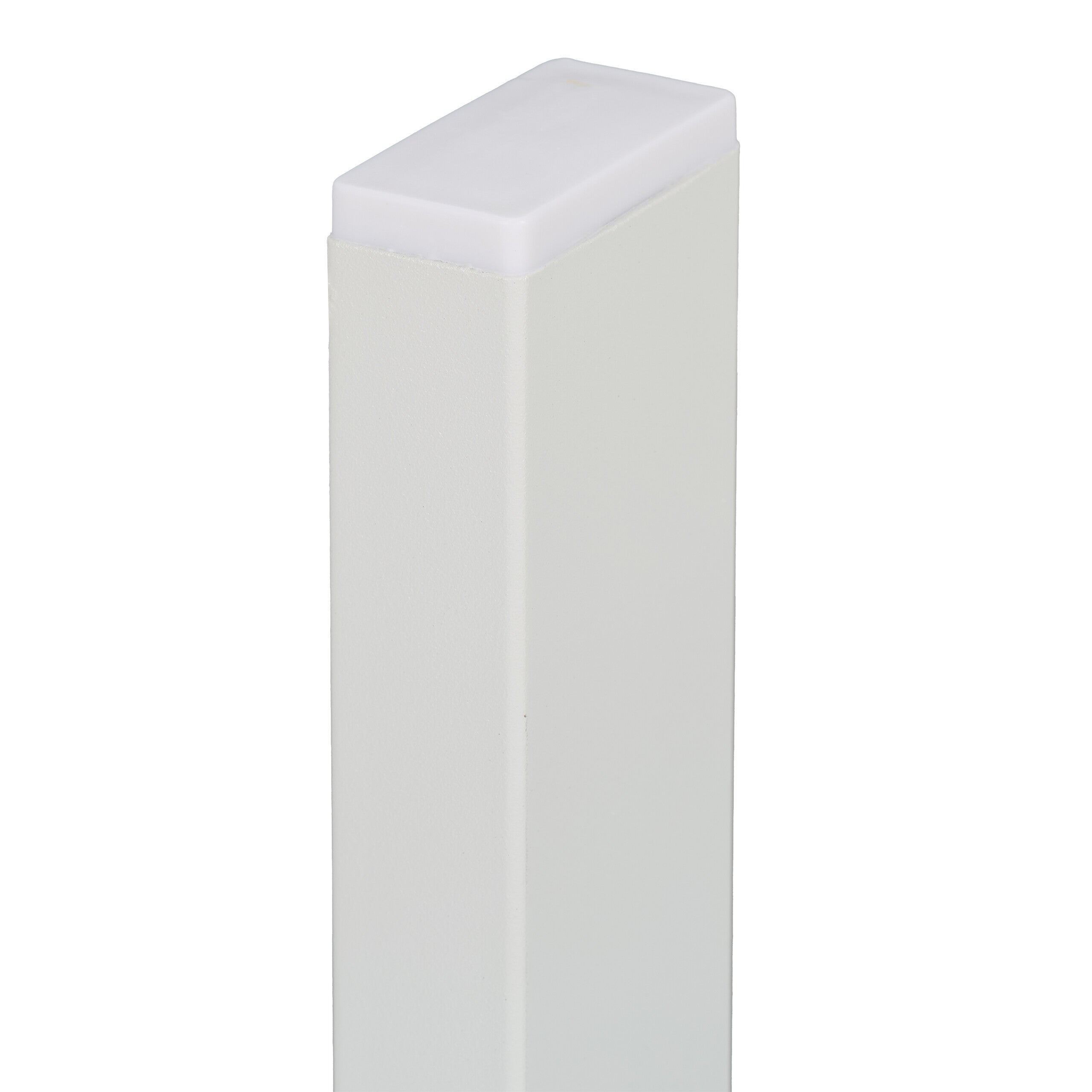 Table basse de jardin rectangulaire en Acier Blanc - 6