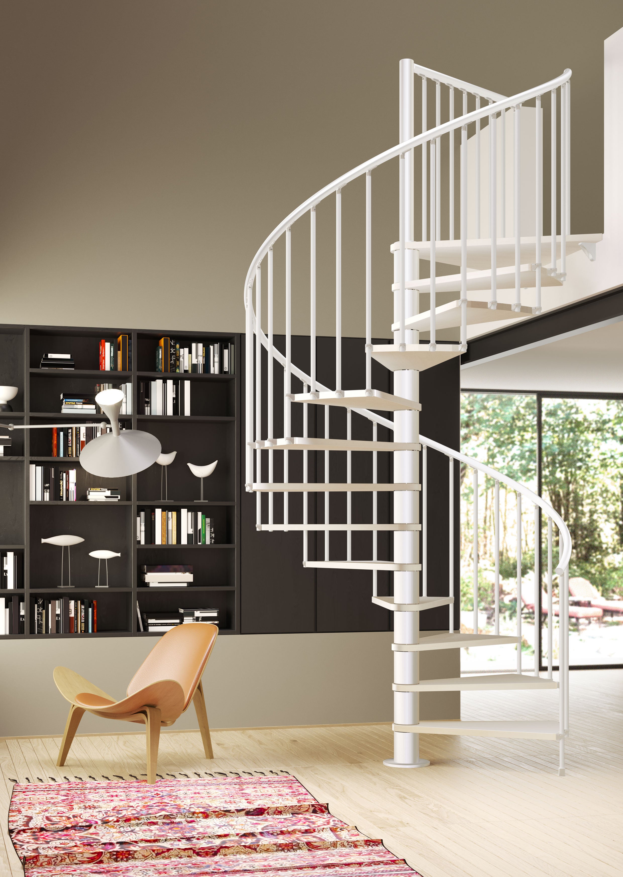 Luna - Escalier en colimaçon - Ø 120 cm - 13 Marches - 2