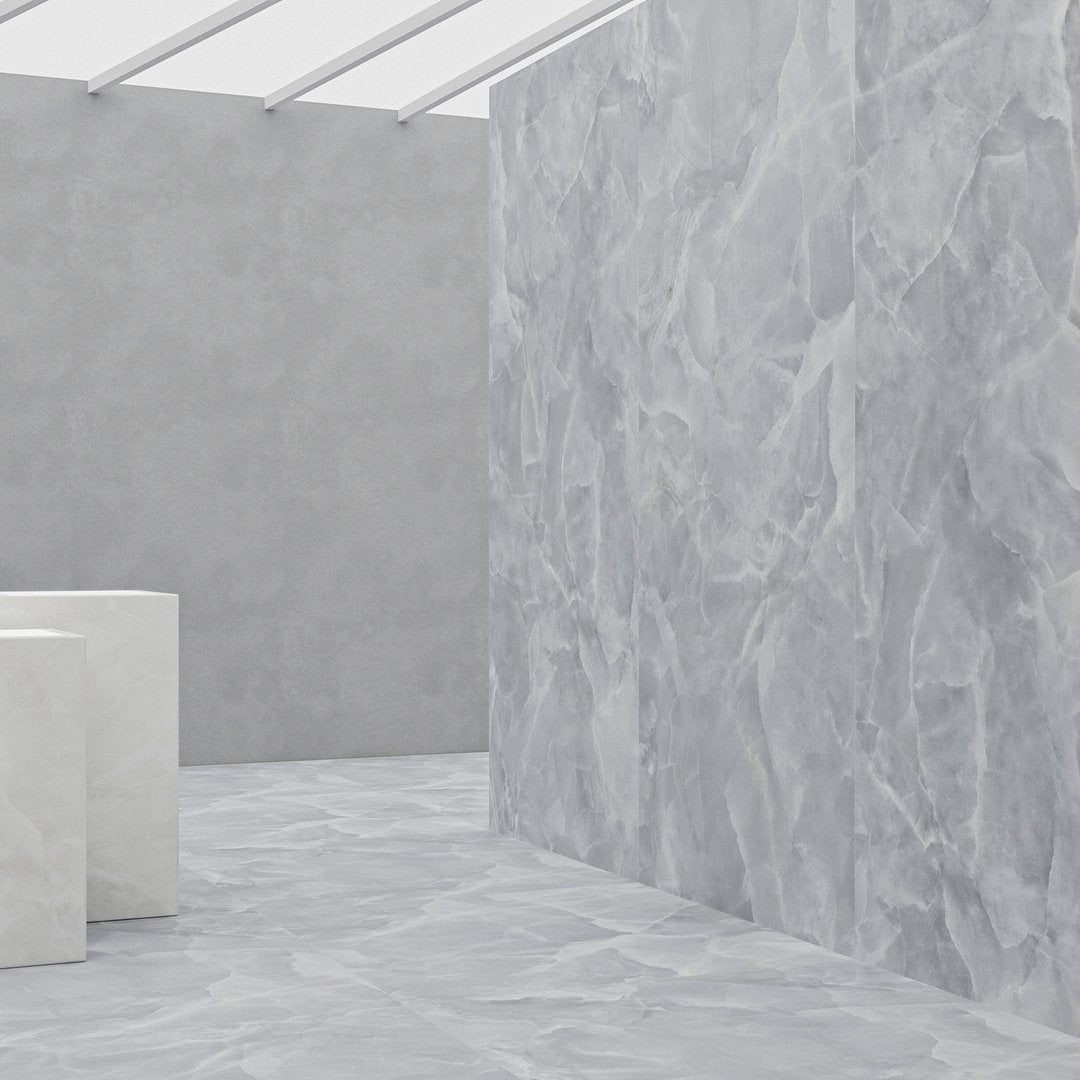 Nuage Grigio - Marmo Onice Opaco - Piastrelle 60x120 cm 9 mm - EOX 1003 60x120 MATT R9 9 mm - 2