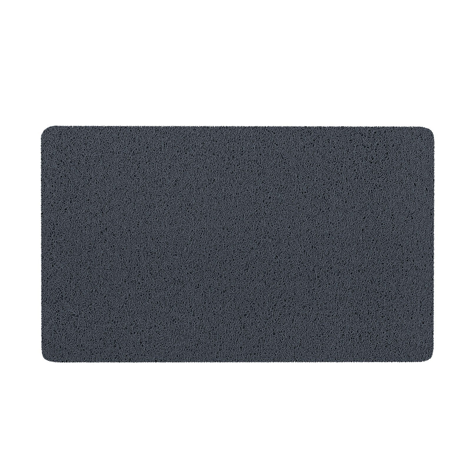 Tapis De Douche Antidérapant En Luffa - PVC Brun - 60x120 Cm - Drainage Rapide - Sans Ventouses