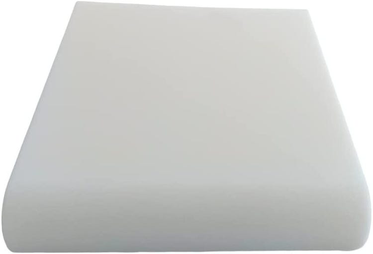 Generico Gommapiuma In Poliuretano 18 Kg/mc, Blocco 60x50x13 Cm, Per Materassi, Cuscini, Divani, Sedute, Tagliabile Su Misura