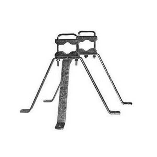 Pack De Fixation Murale Pour Antenne TV Double Déport 250mm Acier