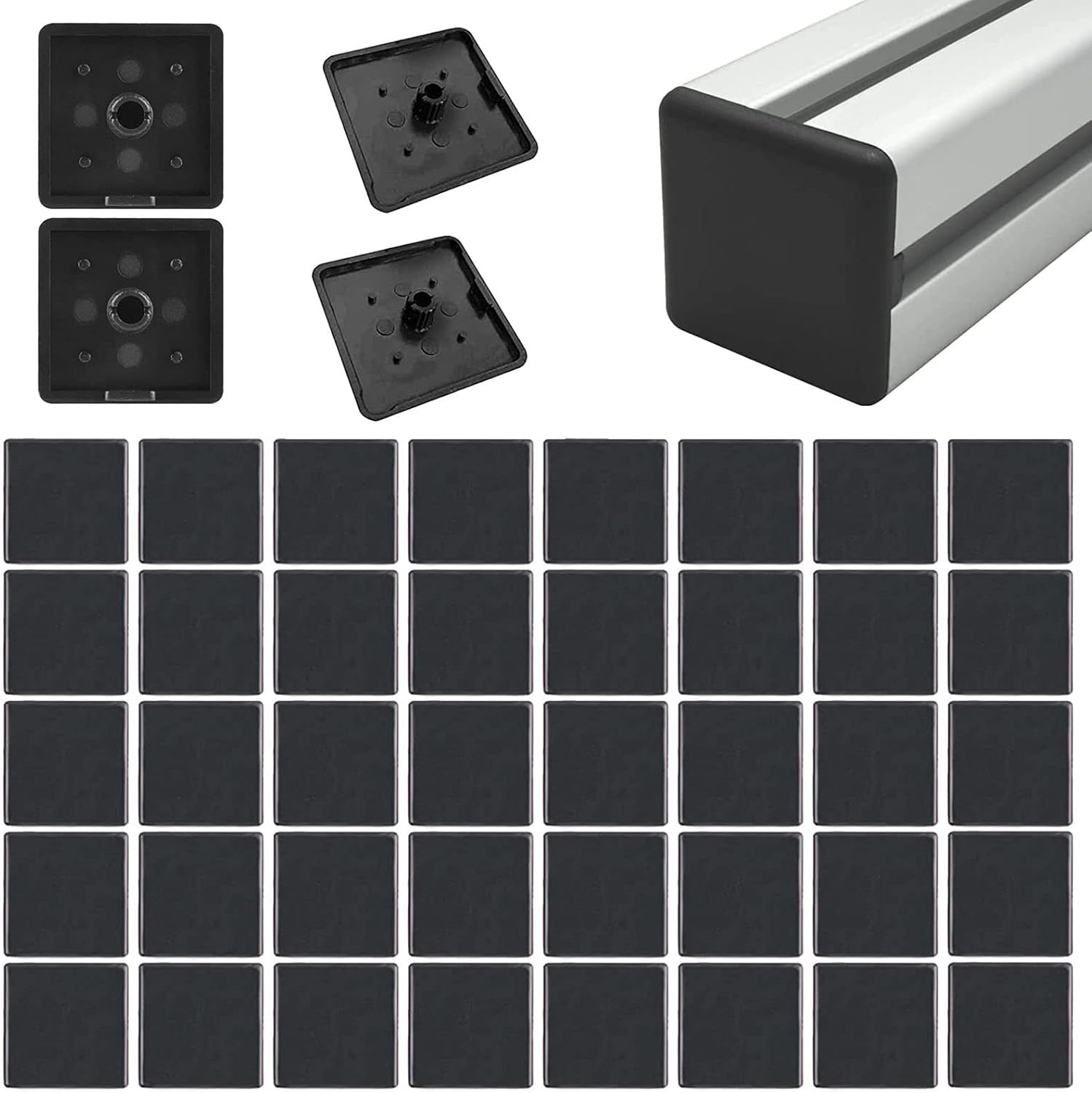 30 Connecteurs Angle 90° Pour Profilés Aluminium 2020 - Kit Avec Vis Et Clé - Pour DIY Et Imprimante 3D