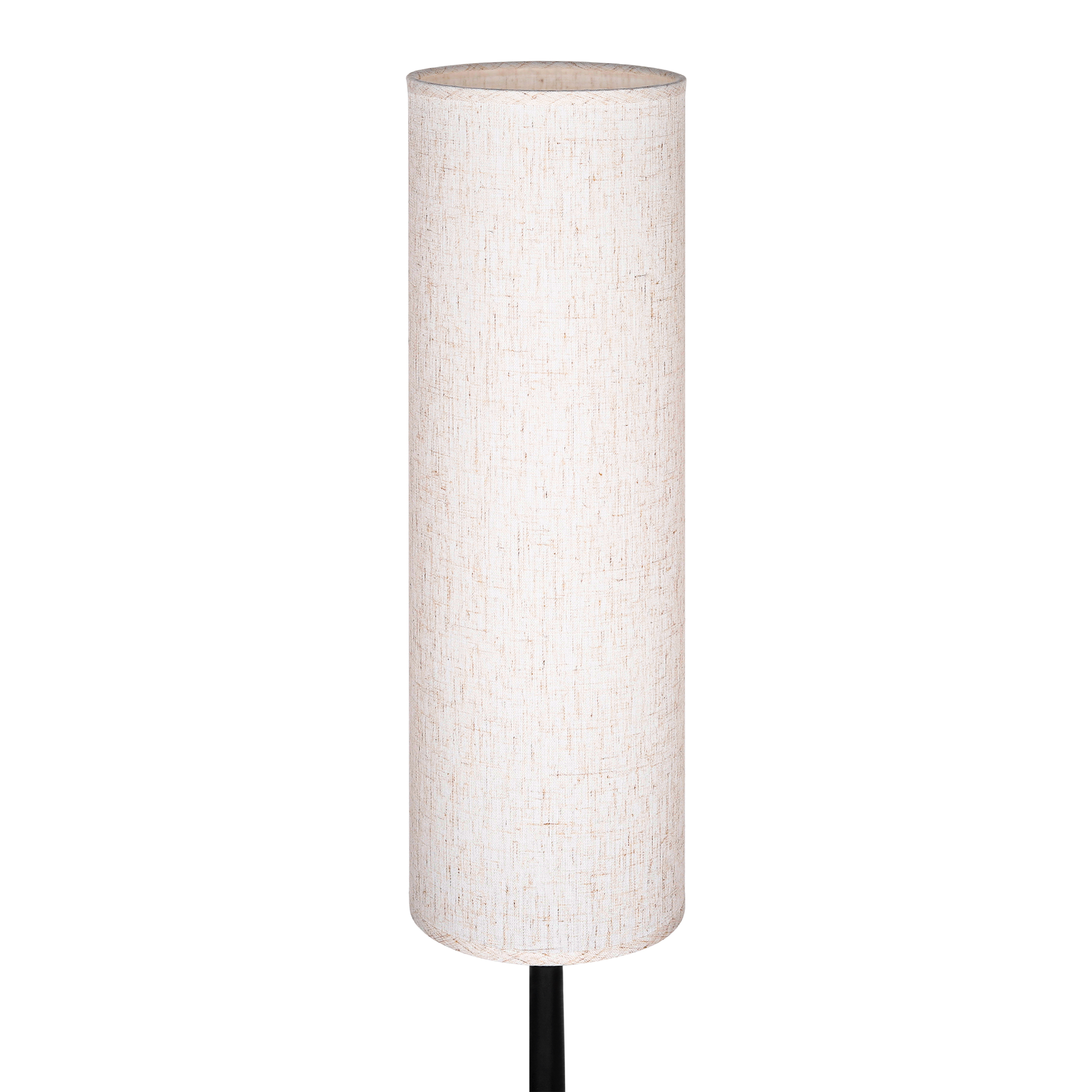 Lampa podłogowa Passo E27 150cm IP20 klosz rattanowy czarna stojąca MasterLED - 4