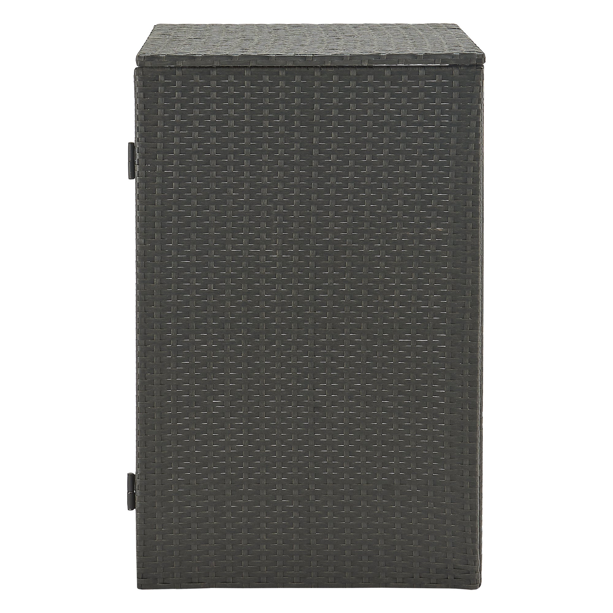 Cache poubelle Widnau pour 1 conteneur avec revêtement polyrotin 109 x 70 x 78 cm [en.casa] - 5