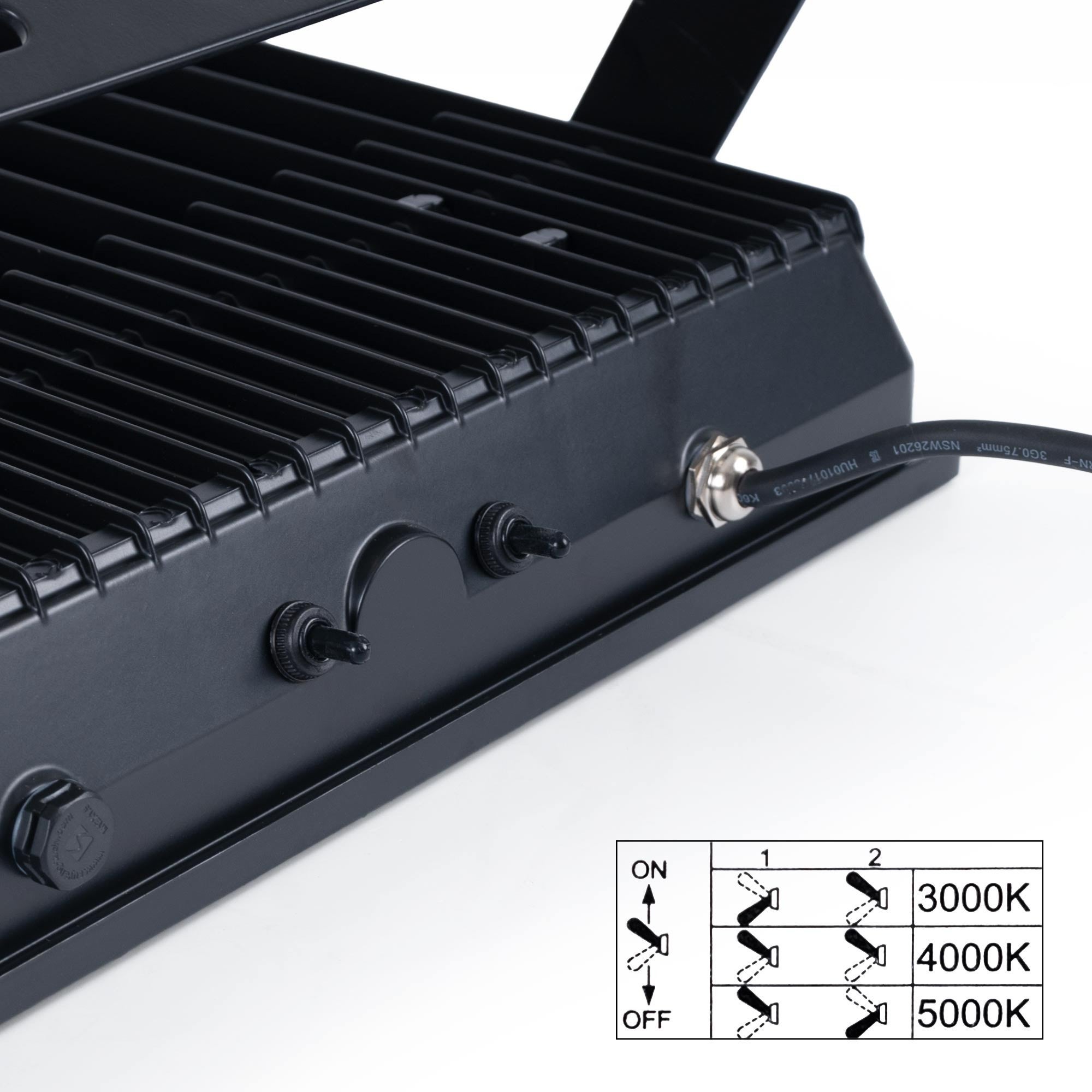 Projecteur LED extérieur 200W CCT - Série 