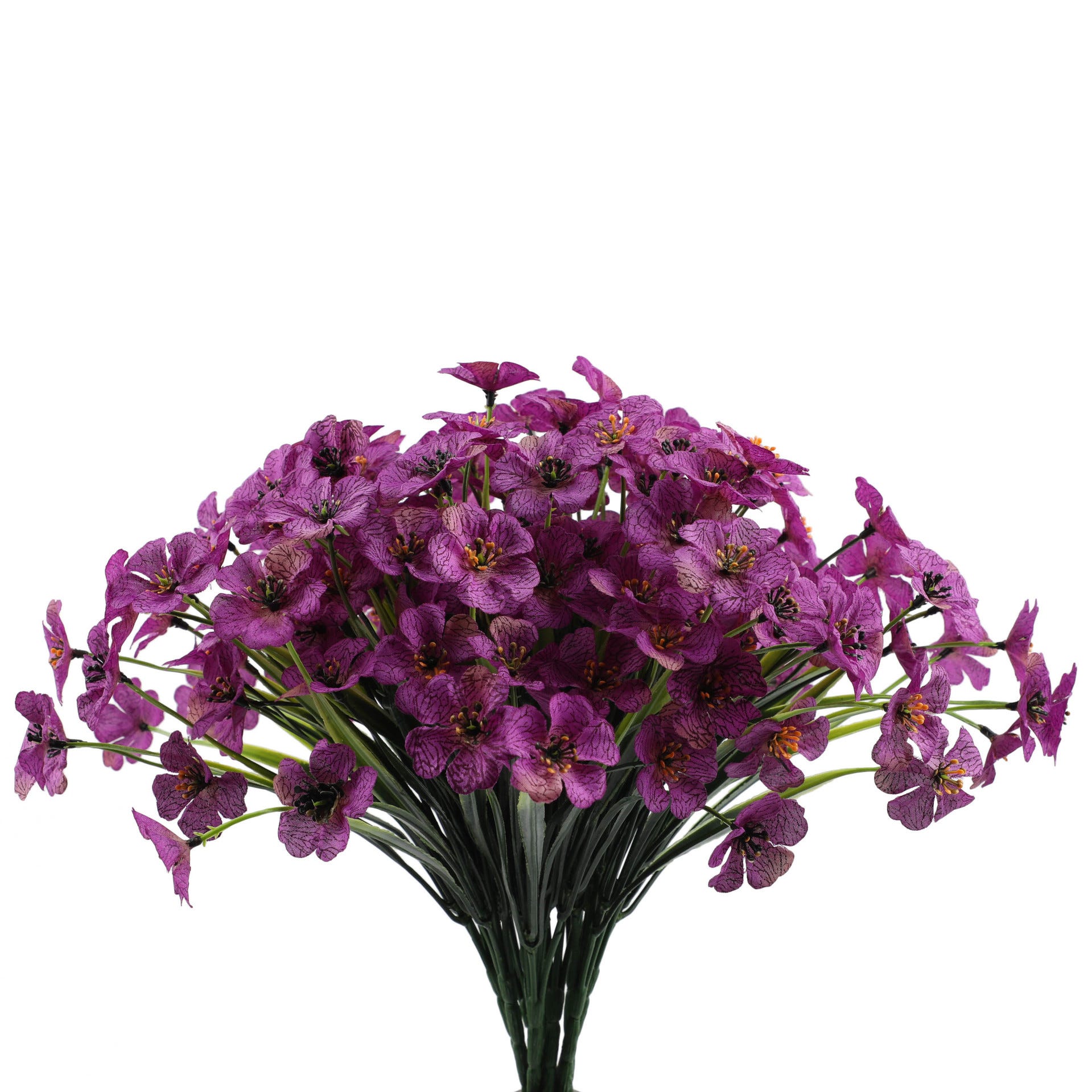 Un set di 12 fiori artificiali da esterno in 6 colori, utilizzati per appendere vasi di fiori e piante artificiali di seta per la decorazione | Leroy Merlin Un set di 12 fiori artificiali da esterno in 6 colori, utilizzati per appendere vasi di fiori e piante artificiali di seta per la decorazione | Leroy Merlin