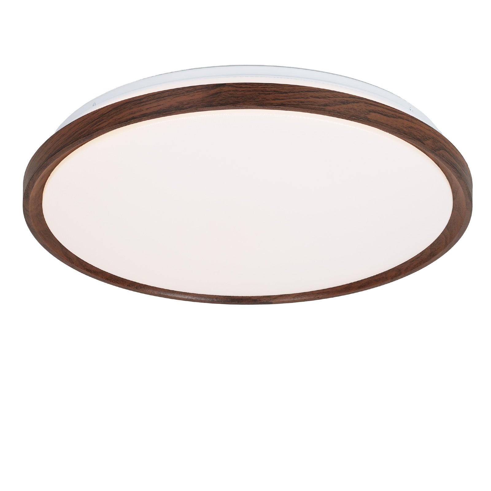 Ledkia Plafoniera LED 20W Quadrata Legno 400x400 mm CCT Selezionabile Kayu Legno | Leroy Merlin