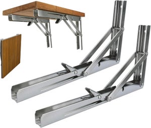 Etagère inox murale TOURNUS EQUIPEMENT 2 niveaux